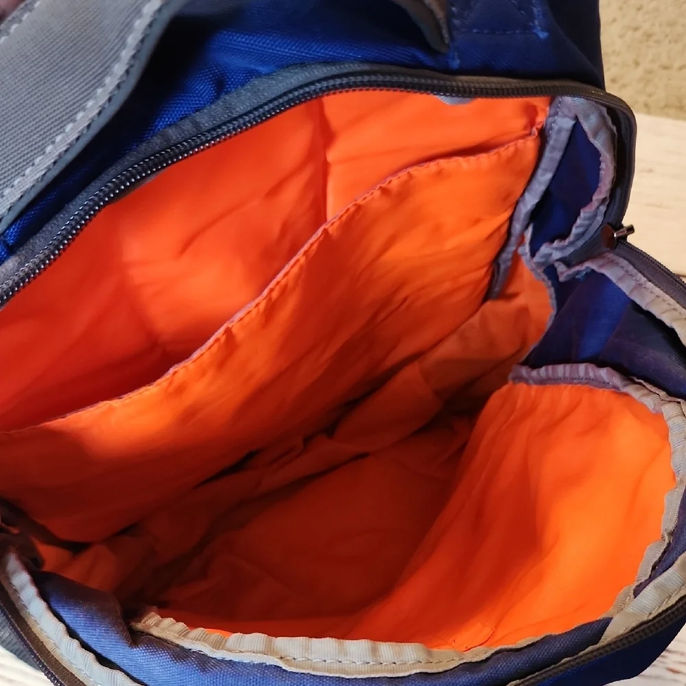 Under Armour Blue and Orange Backpack